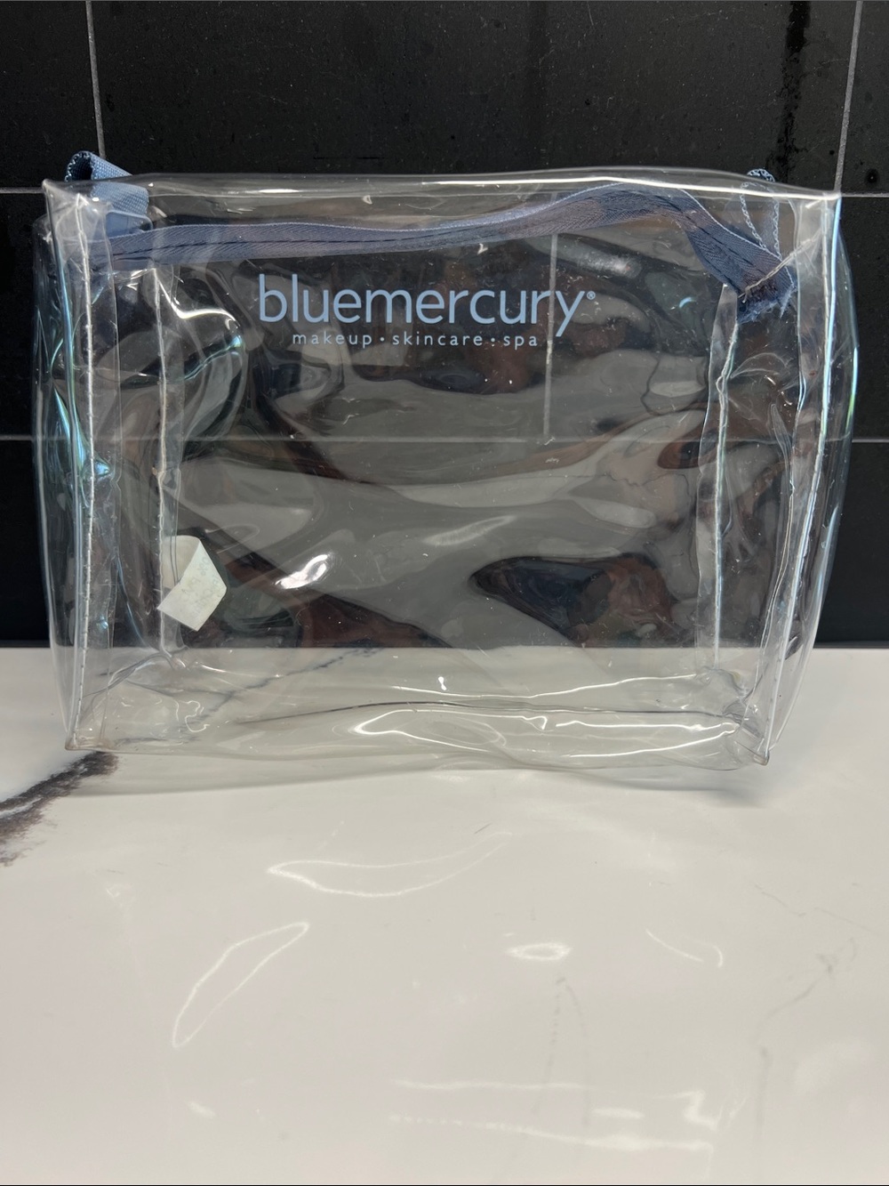 Bluemercury Transparent Toiletry Makeup Bag